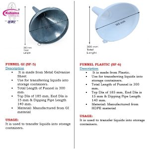Funnel for LN2 Transfer I Set of 1 Pcs.