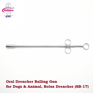 Kshama Oral Drencher Balling Gun for Dogs & Animal, Bolus Drencher (1 Pcs)