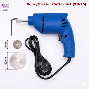 Kshama Orthopedic Plaster Cutter Machine Electric, Cutting Saw with Two Blades (1 Pc)
