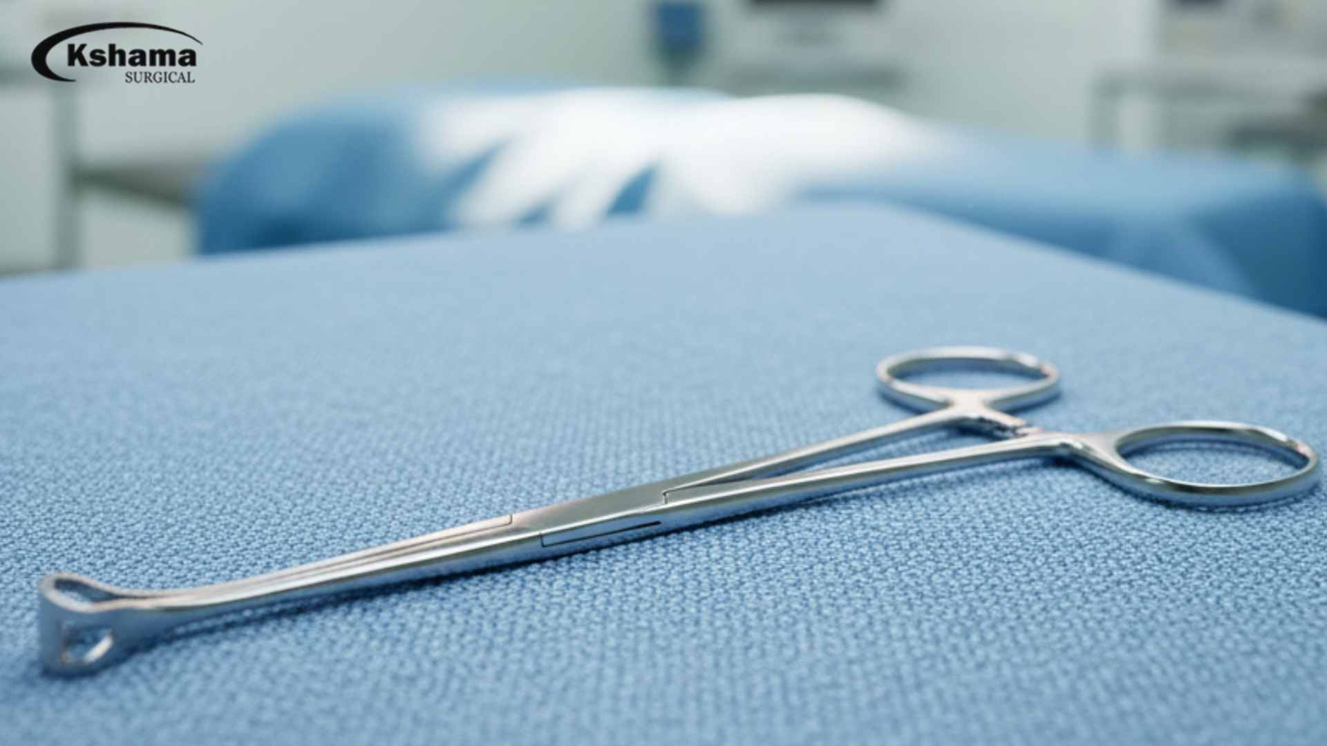 Stainless steel babcock forceps used in general, gynecology, and veterinary surgical procedures.
