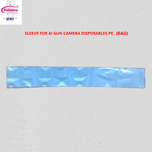 Kshama Sleeve for AI Gun Camera Disposables PE I Transparent I Pack Of 100 Pcs